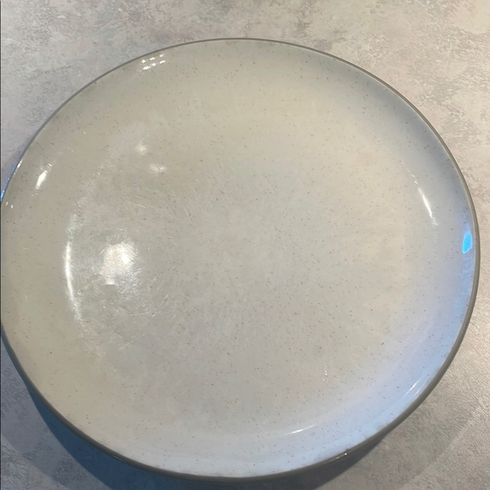 Vintage Harkerware Stoneware Plate